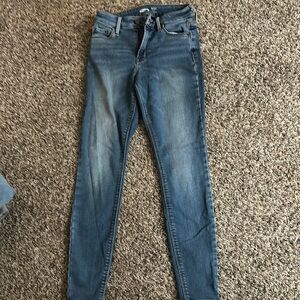 American Eagle Blue Skinny Jeans